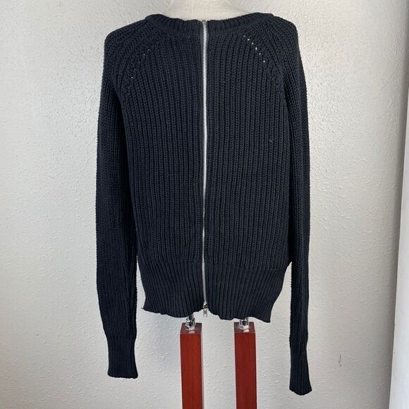 NWT J.J. Basics Black Long Sleeve Sweater Size L - Picture 5 of 9